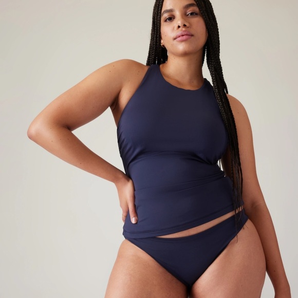 NWT Athleta Maldives high neck tankini top swim top #405829 - Picture 2 of 9